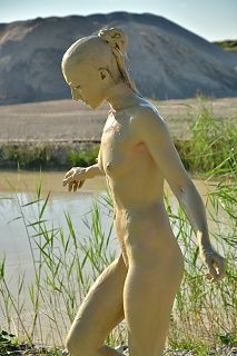 Perhaps as a statue?